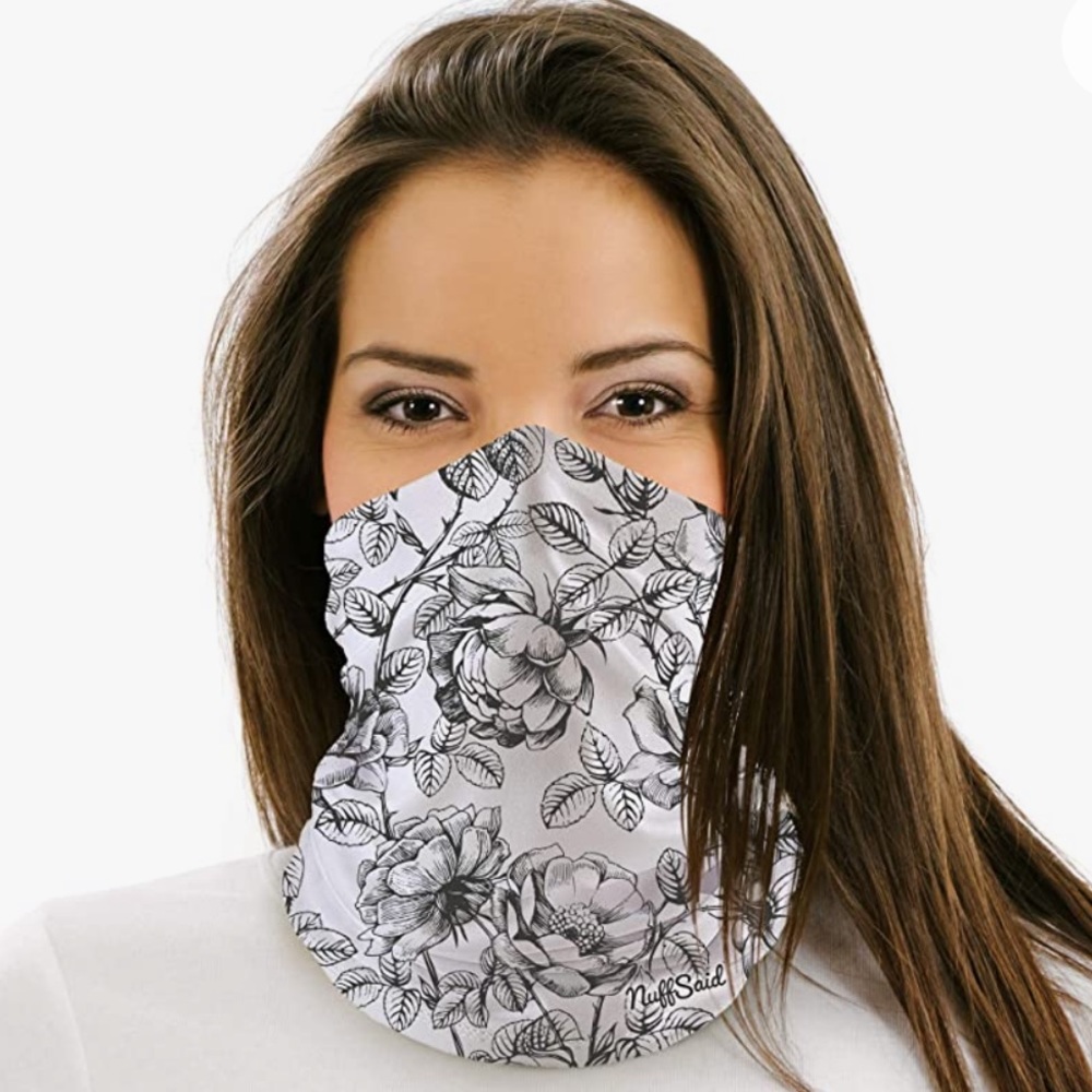 New 🖤 Floral face covering